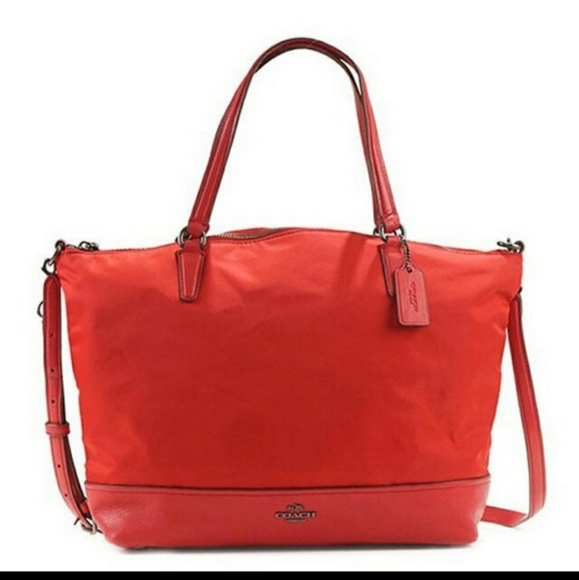 Coach Handbags - Coach red satchel